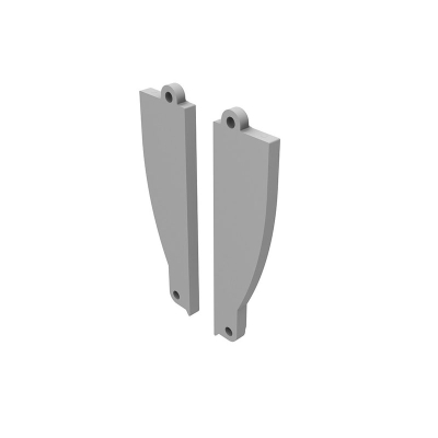 Aluprofil Gips Indirekte Endestykker 2 stk