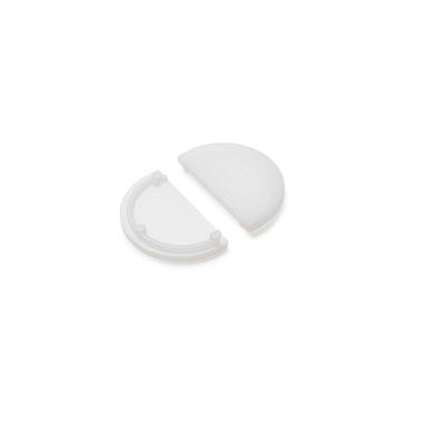 Aluprofil V30 Endestykke för rundet opal